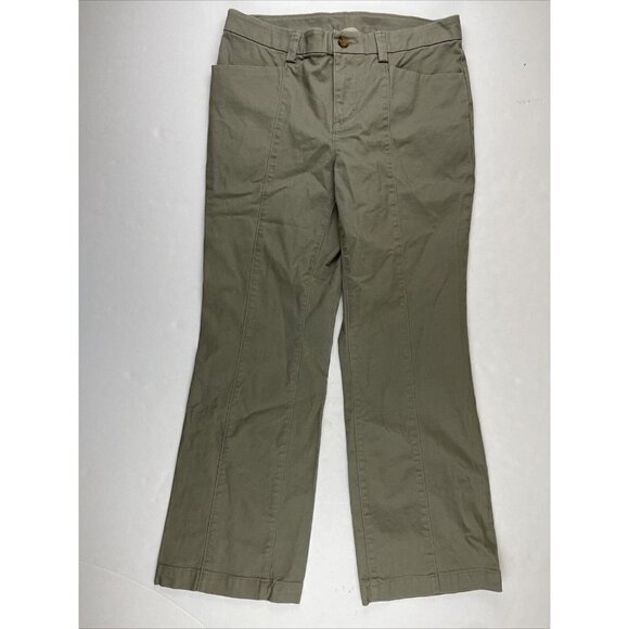 Duluth Trading Bootcut Pants Women’s 10x29 Beige Cotton Stretch Casual Outdoors - Picture 2 of 9